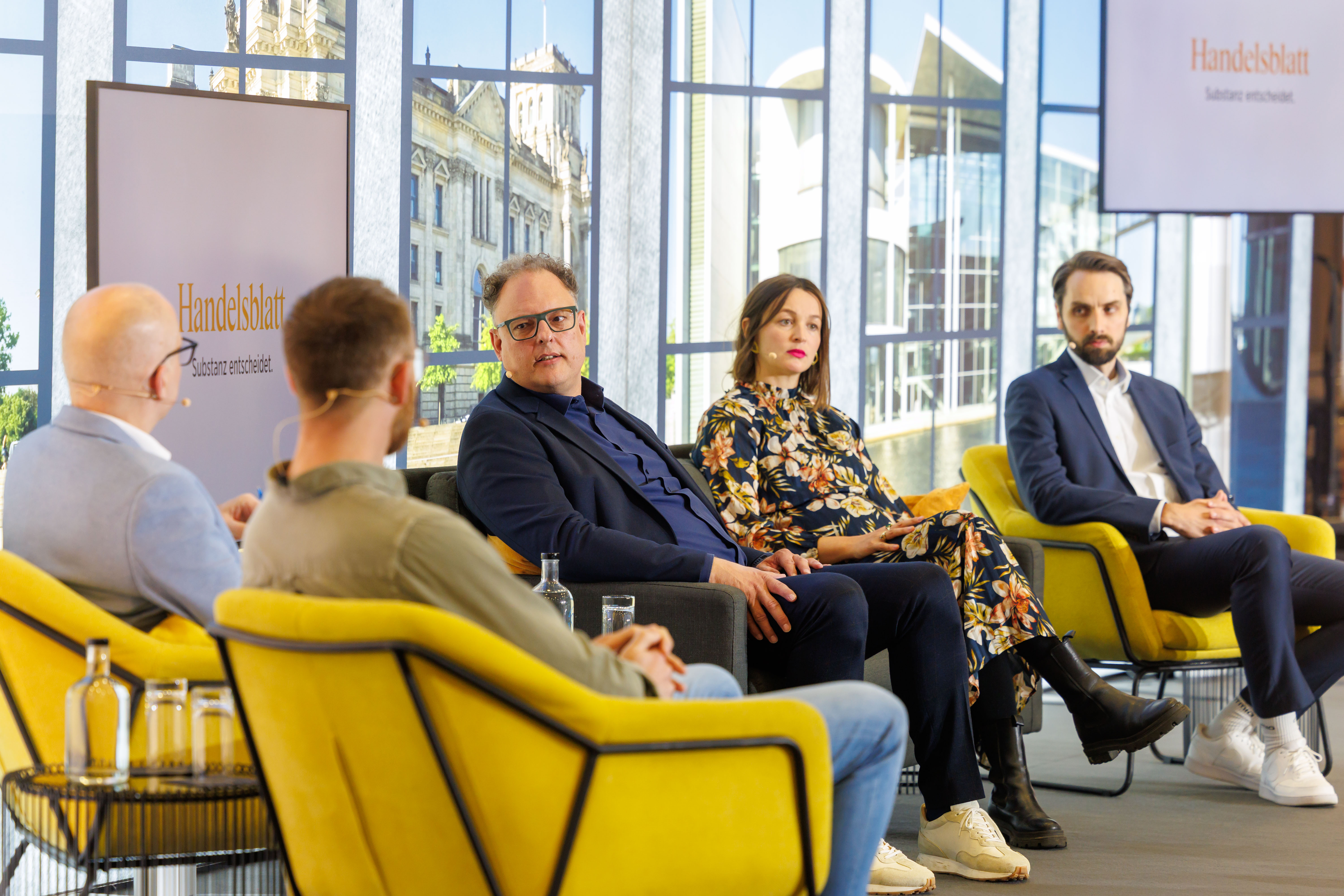 Oliver Skadow auf dem Panel, Handelsblatt Forum Stadtwerke 2026